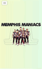 Mobile Screenshot of memphismaniacs.com
